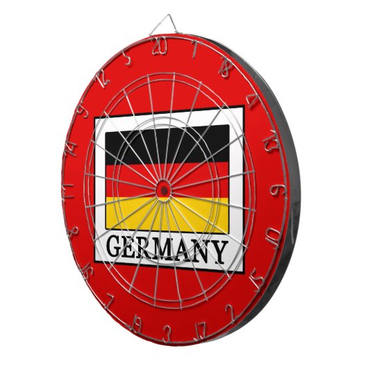 Cible De Fléchettes Allemagne (Devant droit)