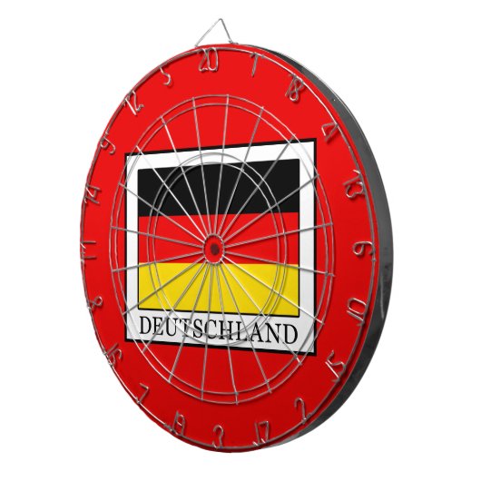 Cible De Fléchettes Allemagne (Devant droit)