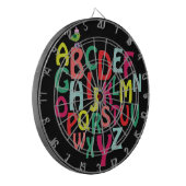 Cible De Fléchettes Alphabet (Devant gauche)