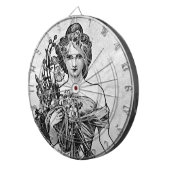 Cible De Fléchettes Alphonse Mucha Broken Blossoms (Devant droit)