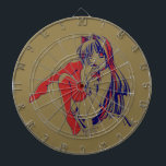 Cible De Fléchettes Américain Manga Neko Catgirl Kawaii Anime<br><div class="desc">Nouvel accrocheur de style manga américain du Japon. Elle sera un kawaii animal de compagnie waifu pour un otaku. L'art est une broche,  fait dans le style manga anime. Design de personnage original par moi à onshi designs sur Zazzle.</div>