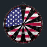 Cible De Fléchettes American Patriot Dartboard & Flag USA / jeu de flé<br><div class="desc">Tableau noir : États-Unis d'Amérique et drapeau américain (États-Unis) fléchettes,  jeux de plaisir en famille - amour mon pays,  jeux d'été,  vacances,  fête des pères,  fête d'anniversaire,  étudiants / fans de sports</div>
