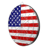 Cible De Fléchettes Amérique, drapeau USA (Devant droit)