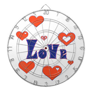 Cible De Fléchettes Amour