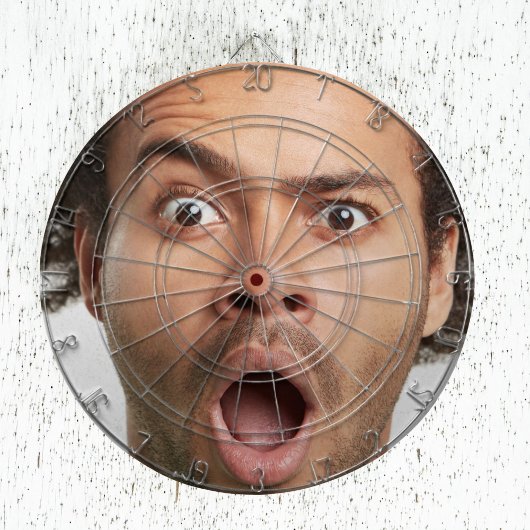 Cible De Fléchettes Amusement Photo Personnalisé