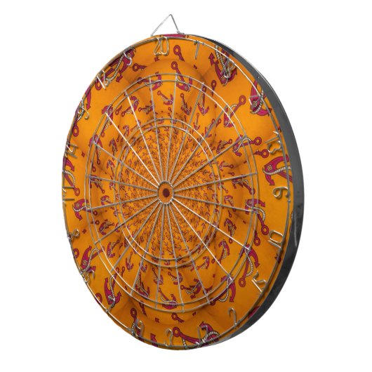 Cible De Fléchettes Ancre Kaleidoscope (Devant droit)