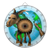 Cible De Fléchettes Âne (Devant)