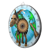 Cible De Fléchettes Âne (Devant droit)