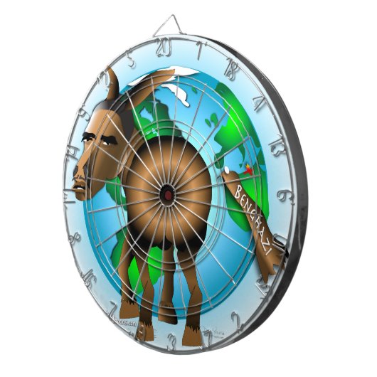 Cible De Fléchettes Âne (Devant droit)