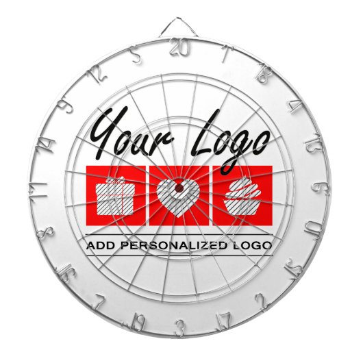 Cible De Fléchettes Anniversaire Présenté Pour Lui Cadeau Personnalisé (Devant)