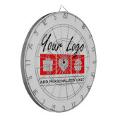 Cible De Fléchettes Anniversaire Présenté Pour Lui Cadeau Personnalisé (Devant gauche)