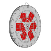 Cible De Fléchettes Annuler le recyclage du symbole (Devant gauche)