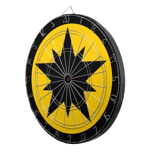 Cible De Fléchettes Ansteorra DartBoard (Devant droit)