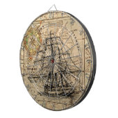 Cible De Fléchettes Antique Old General France (Devant droit)