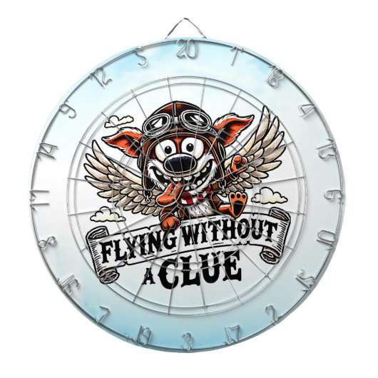 Cible De Fléchettes Antiques aériennes (Devant)