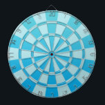 Cible De Fléchettes Aqua Blue Ombre<br><div class="desc">Cible de flechettes Aqua Blue Ombre</div>