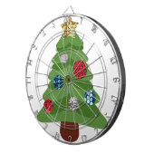 Cible De Fléchettes arbre de noël émoji (Devant droit)