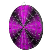 Cible De Fléchettes Arc-en-ciel rose en cuir d'éléphant Optik (Devant droit)