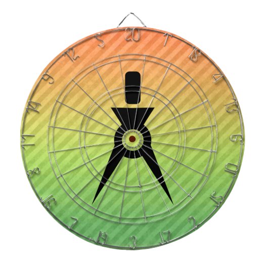 Cible De Fléchettes Architecte (Devant)