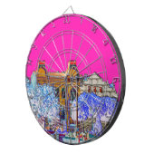 Cible De Fléchettes Architecture de Grodno Belarus (Devant droit)