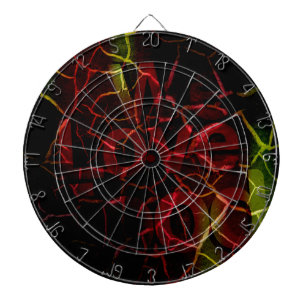 Cible De Fléchettes Arêtes Frayées, Coeur Fort : Amour Indestructible