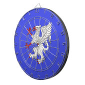 Cible De Fléchettes Argent Griffin Rampant (Devant droit)