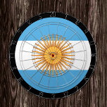 Cible De Fléchettes Argentine Drapeau Tableau de bord & Argentine / Je<br><div class="desc">Tableau de bord : fléchettes du drapeau argentin et argentin,  jeux de plaisir en famille - amour mon pays,  jeux d'été,  vacances,  fête des pères,  fête d'anniversaire,  étudiants / fans de sports</div>