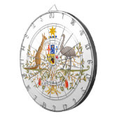 Cible De Fléchettes Armoiries de l'Australie (Devant droit)