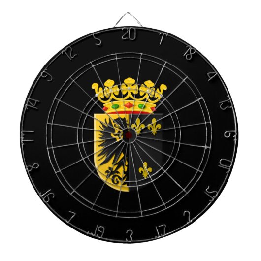 Cible De Fléchettes Armoiries de Workum (Devant)