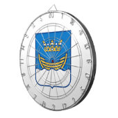 Cible De Fléchettes Armoiries d'Helsinki (Finlande) (Devant droit)