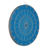 Cible De Fléchettes Arrière - plan bleu clair Grainy (Devant gauche)