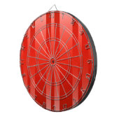 Cible De Fléchettes Arrière - plan Red Stripes (Devant droit)