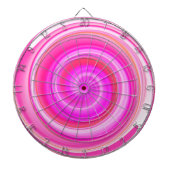 Cible De Fléchettes Art Abstrait (Devant)