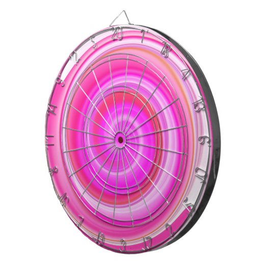 Cible De Fléchettes Art Abstrait (Devant droit)