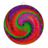 Cible De Fléchettes Art Abstrait #30 (Devant)