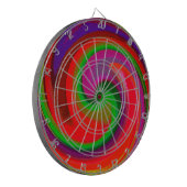 Cible De Fléchettes Art Abstrait #30 (Devant gauche)