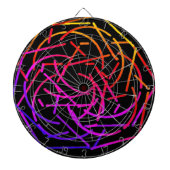 CIBLE DE FLÉCHETTES ART ET CONCEPTION DU DARTBOARD (Devant)