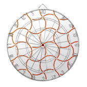 CIBLE DE FLÉCHETTES ART ET CONCEPTION DU DARTBOARD (Devant)