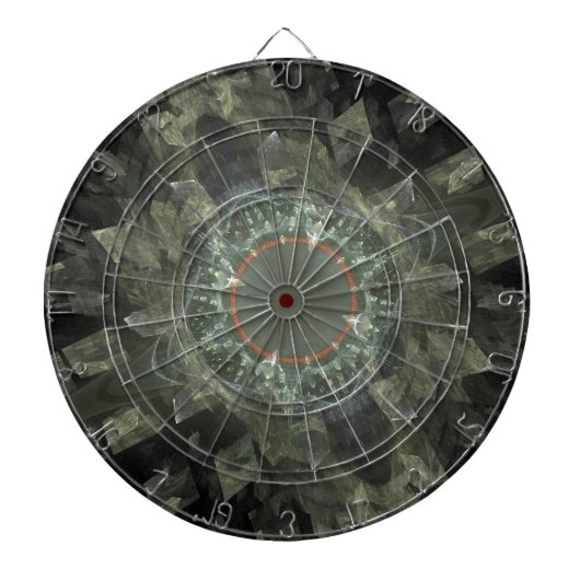 Cible De Fléchettes Art fractal (Devant)