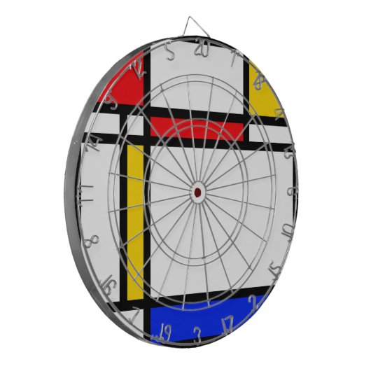Cible De Fléchettes Art moderne (Devant gauche)