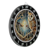 Cible De Fléchettes Art mystique de la forêt de Chouette (Devant gauche)