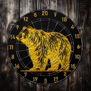 Cible de flechettes artistique pour les amoureux d