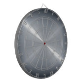 Cible De Fléchettes Aspect métallique en acier inoxydable métallique (Devant gauche)