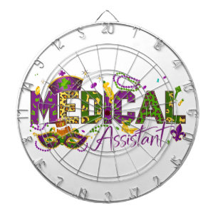 Cible De Fléchettes Assistant Médical - Mardi Gras