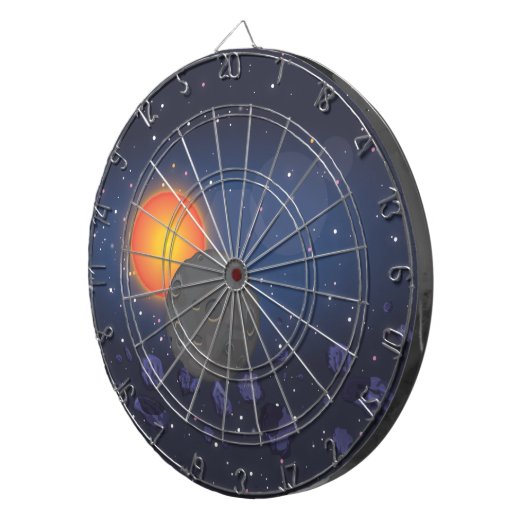 Cible De Fléchettes Astroïdes (Devant droit)