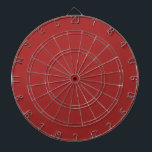 Cible De Fléchettes Auburn (couleur solide)<br><div class="desc">Auburn (couleur solide)</div>