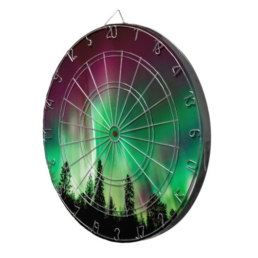 Cible De Fléchettes aurora boréale (Devant droit)