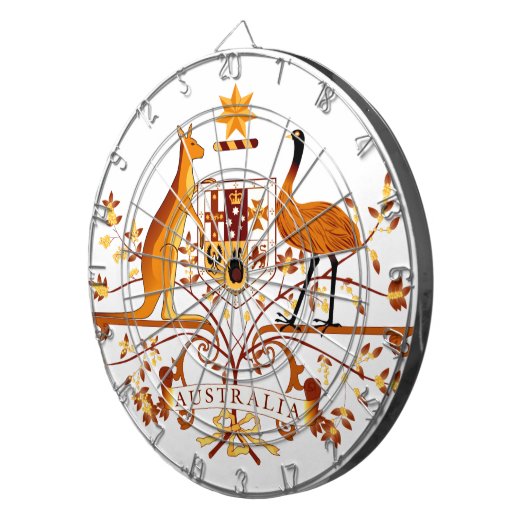 Cible De Fléchettes Australie - ACO Brown (Devant droit)