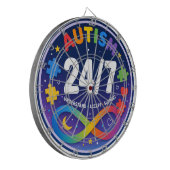 Cible de fléchettes Autism (Devant gauche)