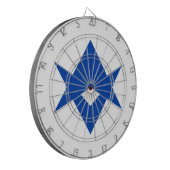 Cible de fléchettes avec le drapeau de la ville de (Devant gauche)